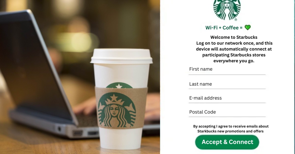 How to Connect to Starbucks Wi-Fi at Starbucks Store - metabuzz360