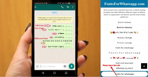 Versatile Fonts of WhatsApp Text Tricks-Metabuzz360