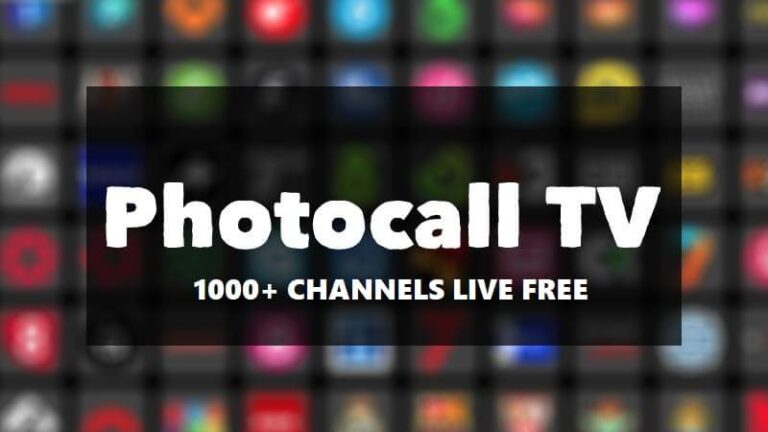 Watch live channels for free with Photocall.tv!