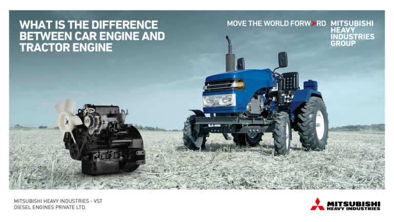 What is the difference between a car engine and a tractor engine?